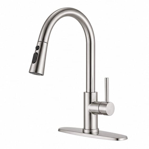 Delta Nicoli 19867LF-SS Kitchen Faucet main product image