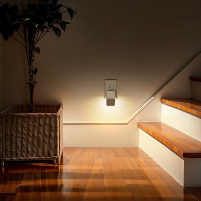 DORESshop LED night light dusk-to-dawn sensor detail