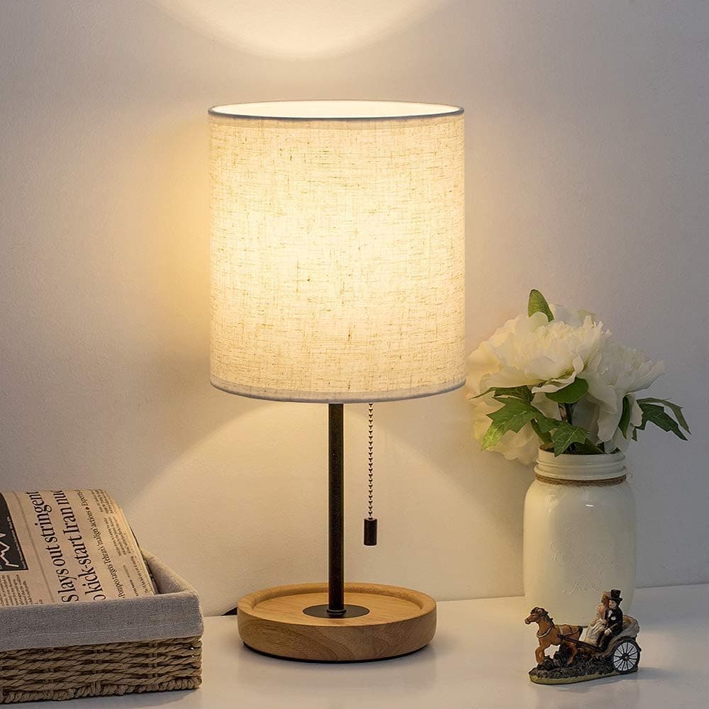 HAITRAL Bedside Table Lamp main product image