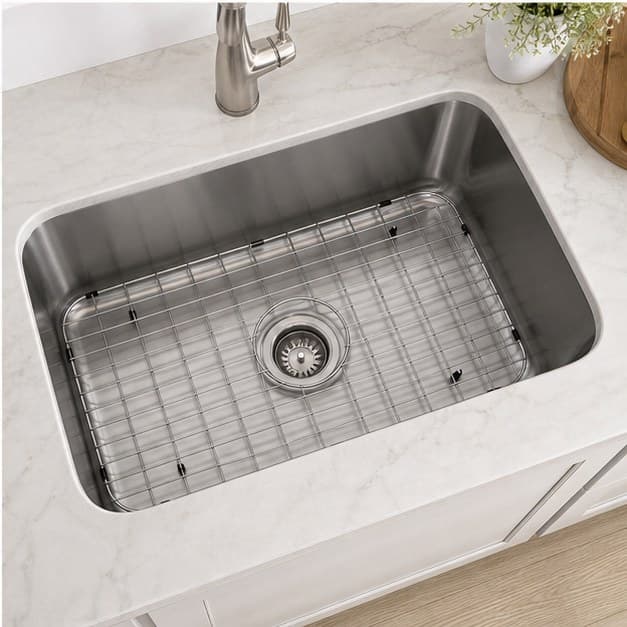 Kraus KHU100-32 sink bottom grid accessory detail